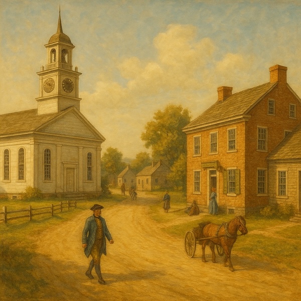 Historic Warwick NY showing vintage buildings, landmarks, and the charming Main Street that tells the story of the town's rich heritage